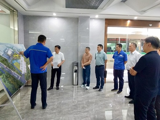 市領導督導通華物流?；愤\輸安全工作