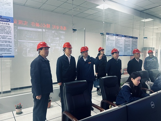 宿州市領(lǐng)導(dǎo)走訪調(diào)研中元化工